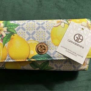 Giani Bernini Yellow Floral Women's Bag